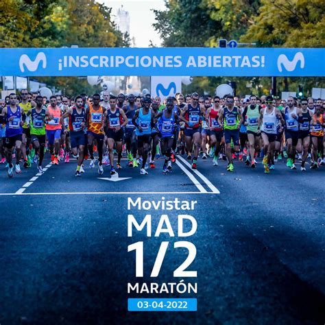 Medio Maratón Movistar Medio Maratón De Madrid En Madrid El 26 Marzo 2023