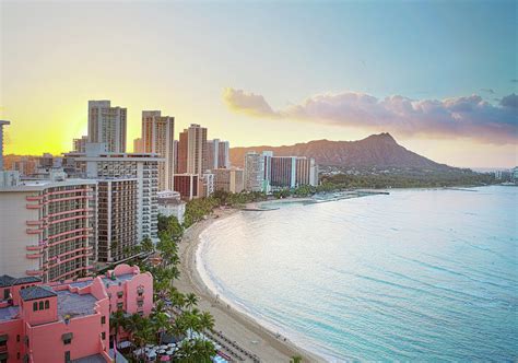 Waikiki Beach At Sunrise Photograph By M Swiet Productions Fine Art