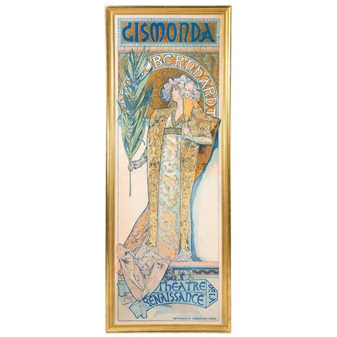 Alphonse Mucha Pair Of Dawn And Dusk Lithographs For Sale At 1stdibs