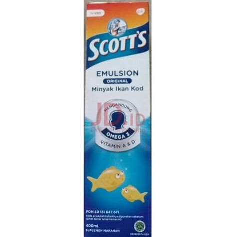 Ikan minyak vs minyak hati cod selama beberapa dekad yang lalu , kerana terlalu bergantung pada makanan ringan dan pengurangan pengambilan makanan yang penuh dengan nutrien. Scott's Emulsion minyak ikan Kod rasa original isi 400ml ...