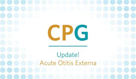 Clinical Practice Guideline Acute Otitis Externa Update American
