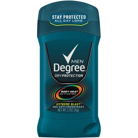 Degree Men Extreme Blast Invisible Solid Deodorant Stick Body And Bath