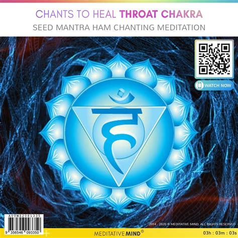CHANTS TO HEAL THROAT CHAKRA Seed Mantra HAM Chanting Meditation
