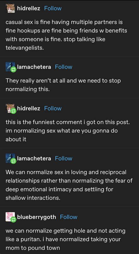 Normalize Sex Tumblr