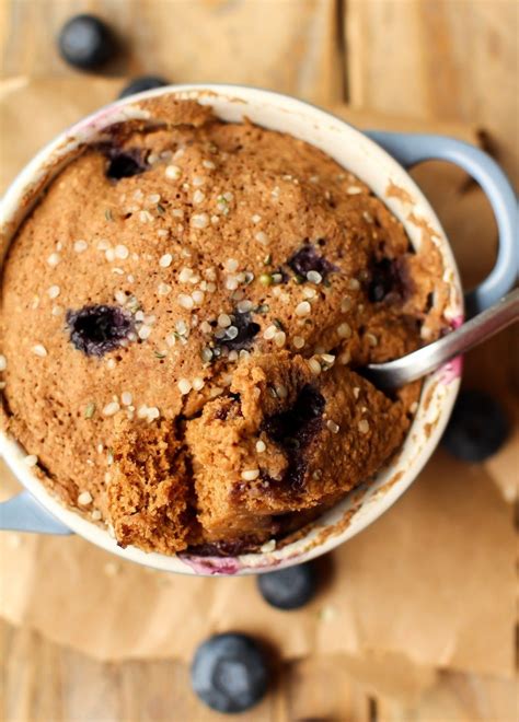Blueberry Muffin In A Mug Recipe Muffin In A Mug Vegan Sweets