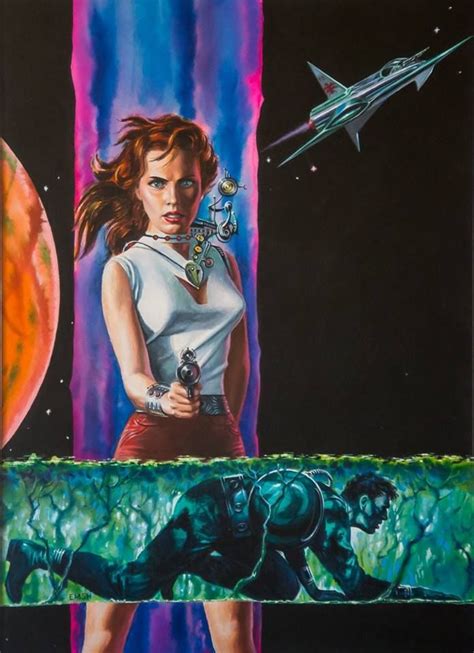 Vintagegeekculture Ed Emshwiller Science Fiction Artwork Scifi