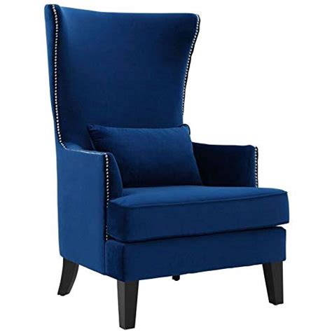 Revive Furnitech High Back Accent Wing Chair For Living Room Royal