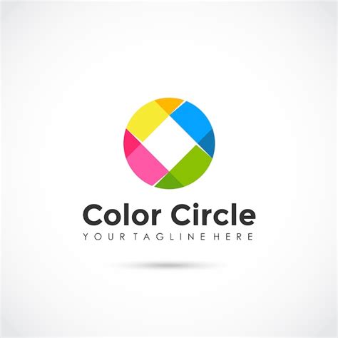 Premium Vector Circle Color Logo Design