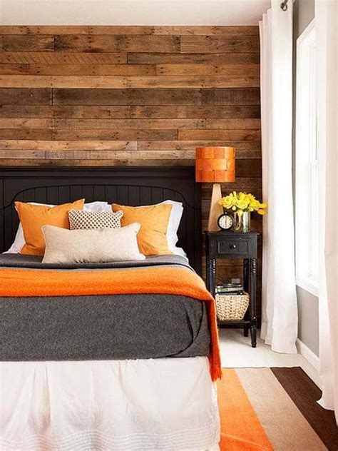 Well, this is a very common thing which lots of people are adapting to enhance the look of one's house. 39 Jaw-dropping wood clad bedroom feature wall ideas