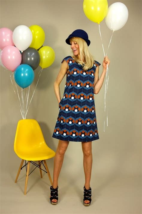 Sustainable fashion made in berlin. Knielange Kleider - A-LINIEN-KLEID " TIGERLILLY BLUE ...