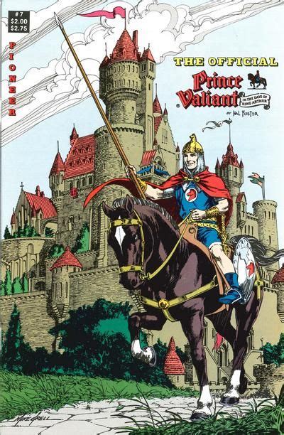 Cover For The Official Prince Valiant Pioneer 1988 Series 7