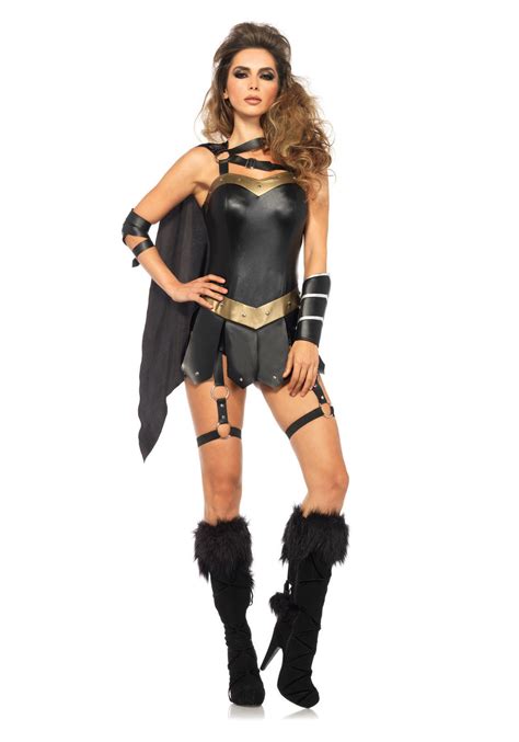 ladies xena gladiator warrior princess roman spartan dress costume halloween new