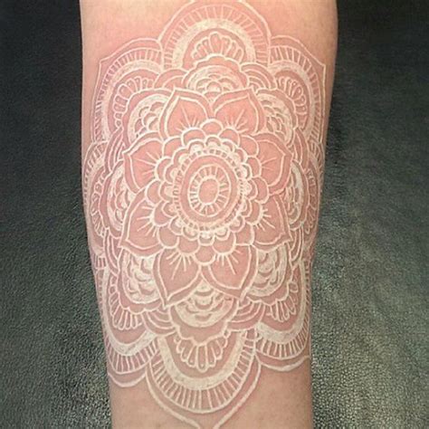 20 Of The Most Delicate And Beautiful White Ink Tattoos Barnorama