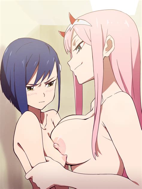 Zero Two And Ichigo Darling In The Franxx Drawn By Monsoon Danbooru