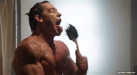 Free John Cena Shirtless Shower Scene In Playing With Fire The Gay Gay
