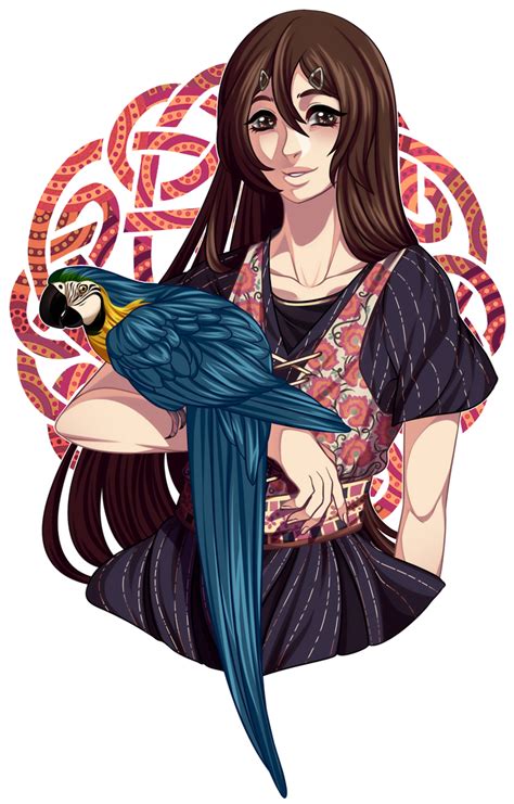 The Bird Lady ~ By Zethya On Deviantart