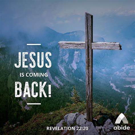 I Am Coming Soon Revelation 2220 Abide Bible Verse Pictures