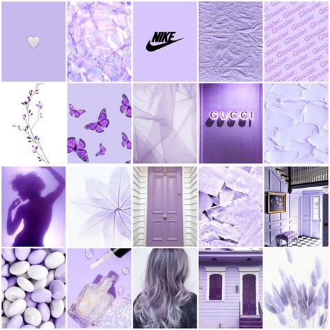 Pastel Purple Purple Aesthetic Collage Zerkalovulcan