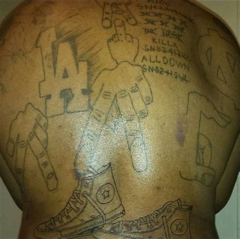 Crips Gang Tattoos