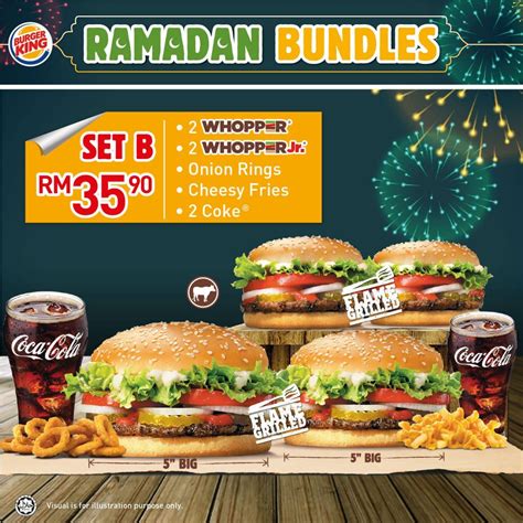 Triple cheese burger, so don't let anything stop you from getting some of that cheesy, gooey goodness from their stores now! Ramadhan Special Bundles Dari Burger King - Jelajah Maya