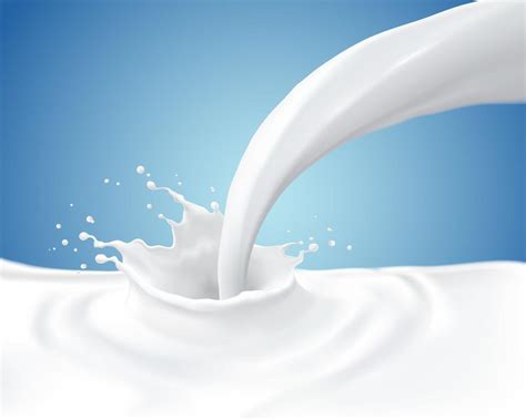 Milk Pour Down And Splash 834534 Vector Art At Vecteezy