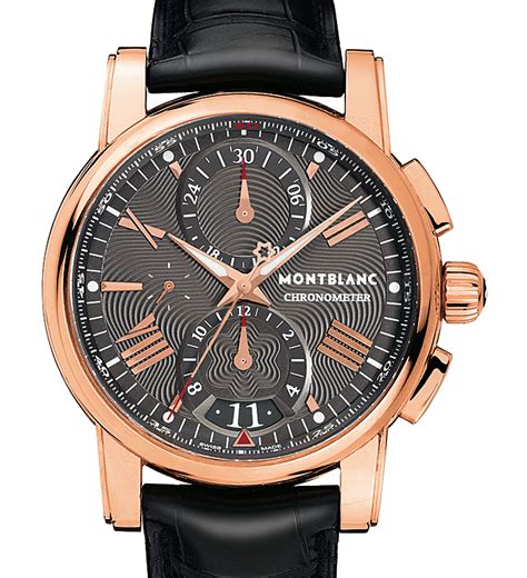 Montblanc Star 4810 Chronograph Automatic Watch Pictures Reviews