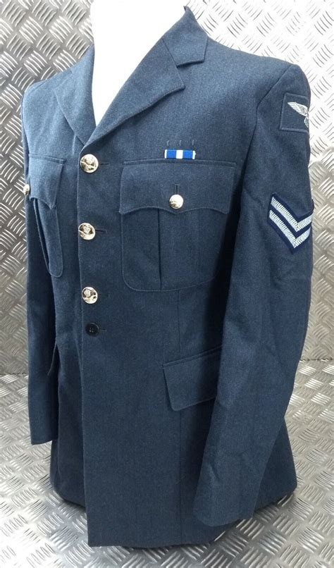British Raf No1 Royal Air Force Dress Uniform Jackettunic Size 104cm