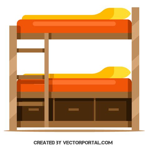 Bunk Bed Clip Art Royalty Free Stock Svg Vector And Clip Art