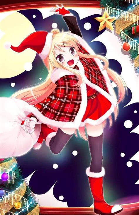 Anime Amino Christmas Anime Girl Pfp