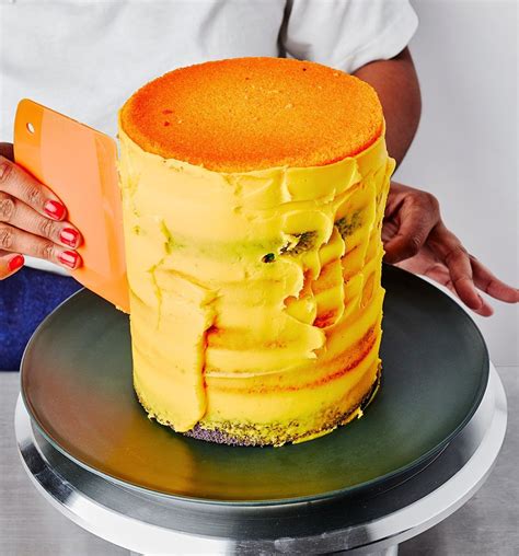Life Of The Party Layer Cake Recipe Bon Appétit Green Cake Orange