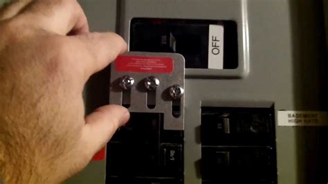 install  generator interlock switch youtube