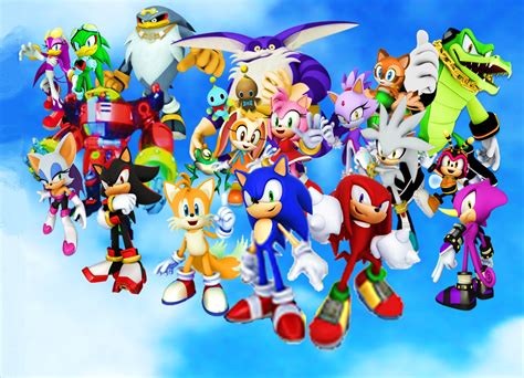 Sonic Heroes Riders Wallpaper By 9029561 On Deviantart