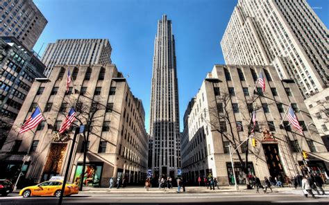 Rockefeller Center In New York City Wallpaper World Wallpapers 53008