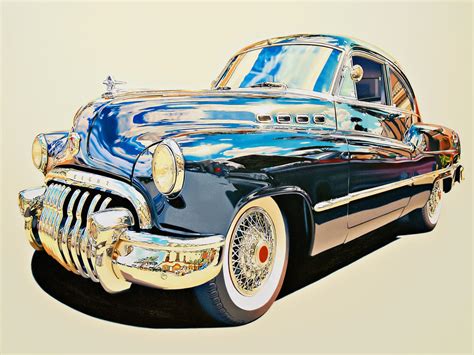 Classic Car Oil On Canvas 1303x89 2011 By Dlcodlf On Deviantart
