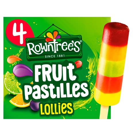 Rowntrees Fruit Pastilles Lollies 4 X 65ml Bb Foodservice