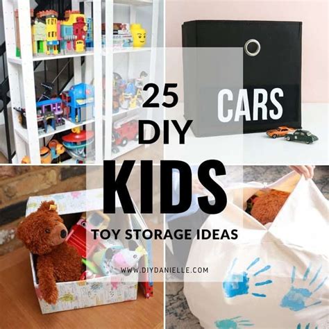 25 Clever And Creative Diy Kids Toy Storage Ideas