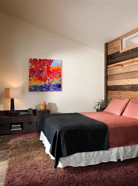Beautiful Bedroom Combines Rustic And Modern Touches With Ease Design