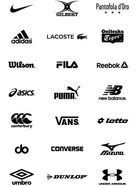 Sports Brand Logos
