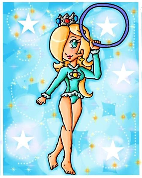 Request Of This Is The Official Gymnast Suit Of Rosalina From Mario And Sonic At The Rio 2016