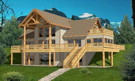 Steep Hillside Home Plans
