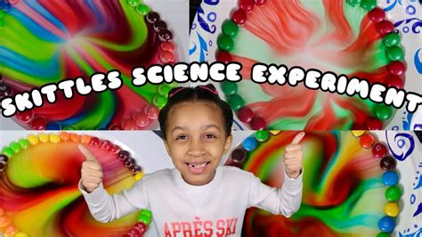 Skittles🌈diffusion Science Experiment Science Experiments For Kids