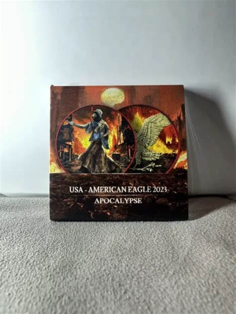 American Eagle Apocalypsearmageddon 1 Oz Silver Coin 1 Usa 2023 278