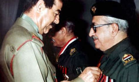 Saddams Aide Tariq Aziz Is Given The Death Penalty Uk News Uk