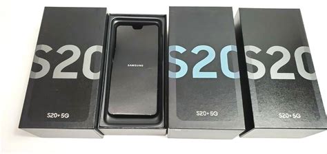 Samsung Galaxy S20 S20 S20 Ultra Empty Retail Box Full Accessories Top