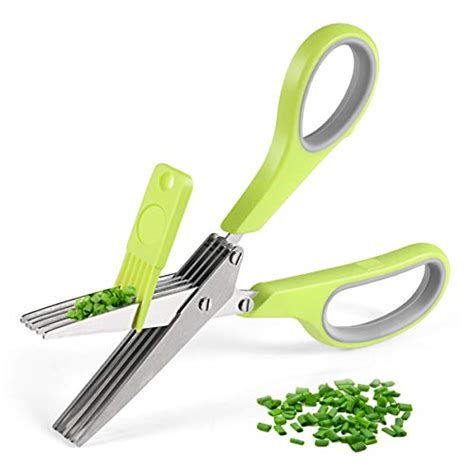 Herb Scissors Multipurpose Kitchen Shears With 5 Stainless Steel