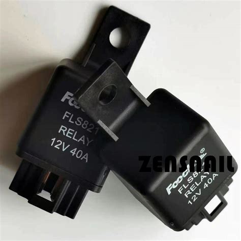 2pcs Fls821 Relay For Automobile Air Conditioner And Fog Lamp 12v 40a