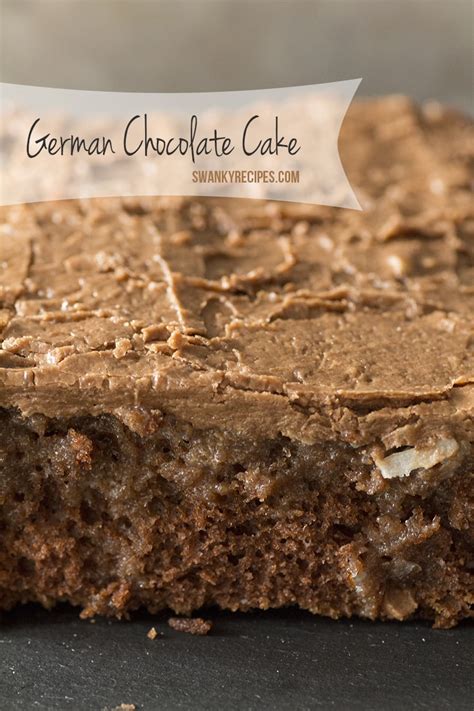 The german spit cake that is easy to swallow. German Chocolate Cake - Swanky Recipes