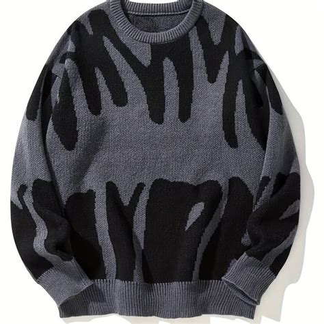 Sweaters Men With Design Temu