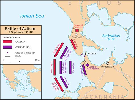On 2 September 31 Ce Octavian Defeated Mark Antony And Cleopatra At The