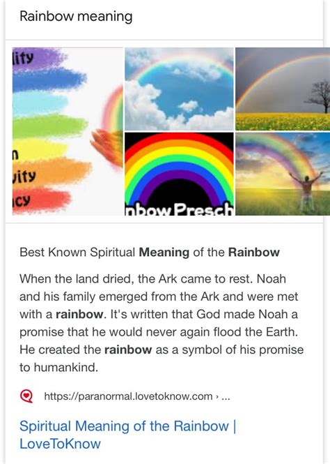 Rainbow Spiritual Meaning